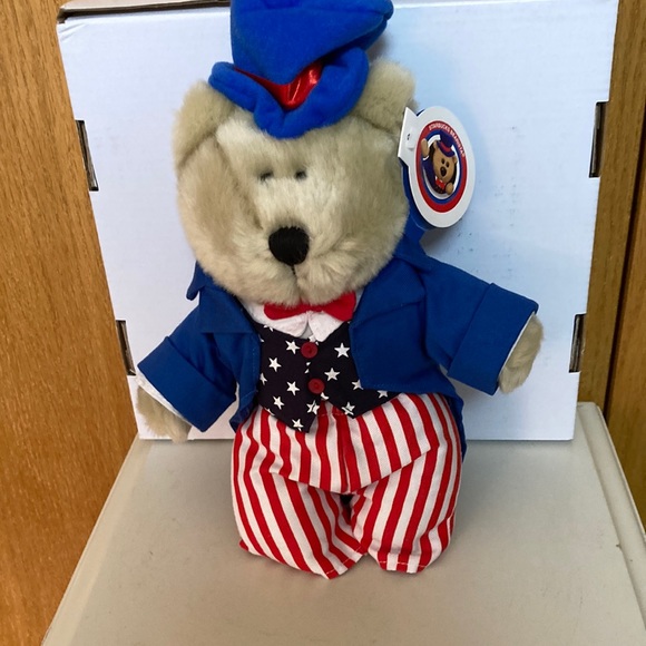 Starbucks 2002 20th Edition Fourth of July Bearista Plush - Picture 7 of 7